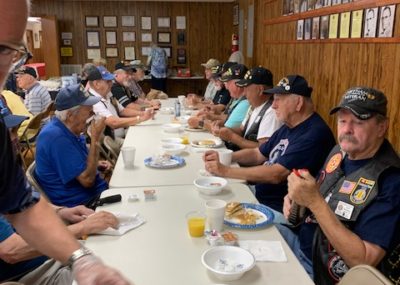 Vets Sharing A Meal